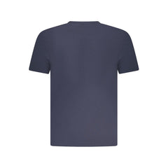 Camiseta de algodão azul Noruega 1963