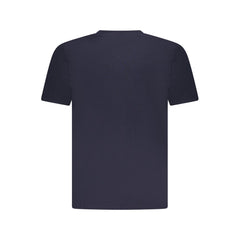 Camiseta de algodão azul Noruega 1963