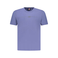 Camiseta de algodão azul Noruega 1963