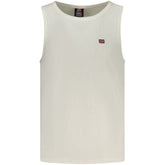 Camisa de algodão branca da Noruega 1963