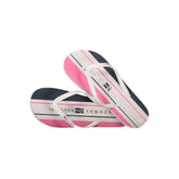 Sandália de plástico branca Noruega 1963