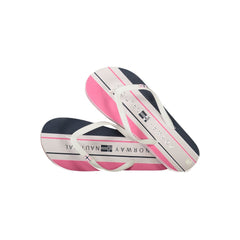 Sandália de plástico branca Noruega 1963