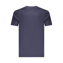Camiseta de algodão azul Noruega 1963