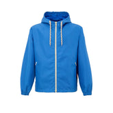 Jaquetas e casacos de poliamida azul claro da Gucci