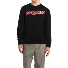 Moletom com logotipo Alexander McQueen