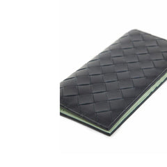 Carteira Bottega Veneta Slim Long Intrecciato