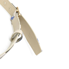 Cinto Burberry Madeira Checked 30mm