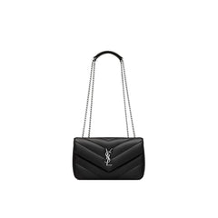 Bolsa acolchoada pequena Saint Laurent Lou Lou