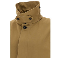 Sobretudo gabardine de algodão Saint Laurent