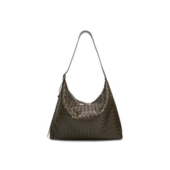 Bottega Veneta Traveller Bolsa Hobo de couro médio Intrecciato