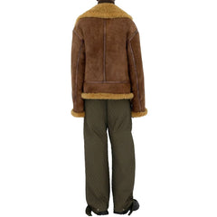 Calças plissadas acolchoadas Burberry