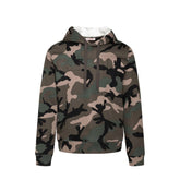 Moletom com capuz e estampa camuflada Valentino