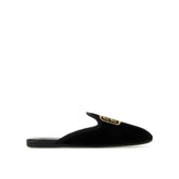 Mulas Slip-On com Logotipo Bordado da Miu Miu