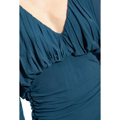 Vestido de manga comprida Saint Laurent