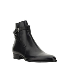 Botas Saint Laurent Wyatt Jodhpur até o tornozelo