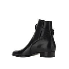 Botas Saint Laurent Wyatt Jodhpur até o tornozelo