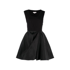 Alexander McQueen Vestido curto franzido