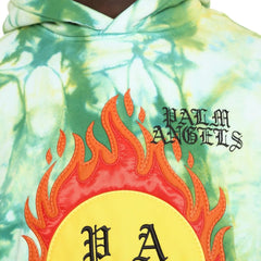 Moletom com capuz e patch de Palm Angels