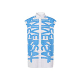 Camisa estampada de algodão Burberry