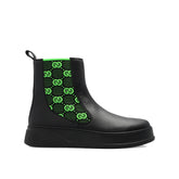 Botas de couro Gucci GG