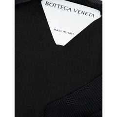 Camiseta preta de cashmere Bottega Veneta