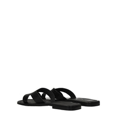 Kenzo Black Leather Slipper