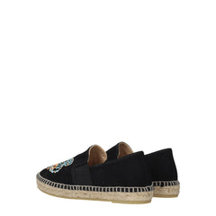 Kenzo Black Fabric Espadrille