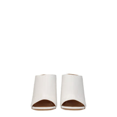 Off-White White Leather Sandal