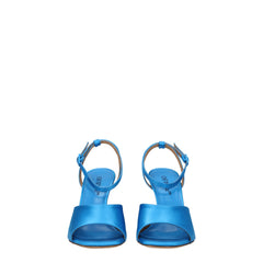 Off-White Blue Satin Sandal