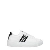 Versace White Leather Sneakers