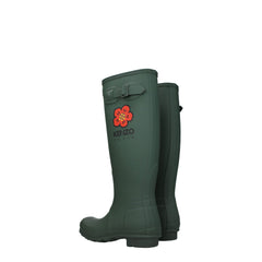 Kenzo Green Cotton Boot