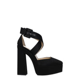 Jimmy Choo Black Satin Sandal