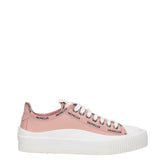 Moncler Pink Fabric Sneakers