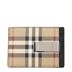 Burberry Beige Fabric Cardholder