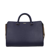 Burberry Blue Leather Handbag