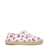 Prada White Fabric Espadrille