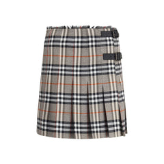 Burberry Check Archive wool Miniskirt