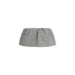 Miu Miu Vichy pattern Miniskirt