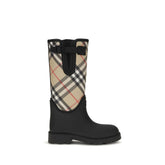 Burberry Marsh Stamp Rubber High Boots