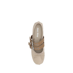 Miu Miu Ballerinas with ankle strap