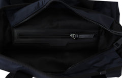 Bolsa tote de nylon azul elegante da Versace