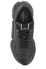 Tênis Valentino Elevated Elegance de couro cano baixo