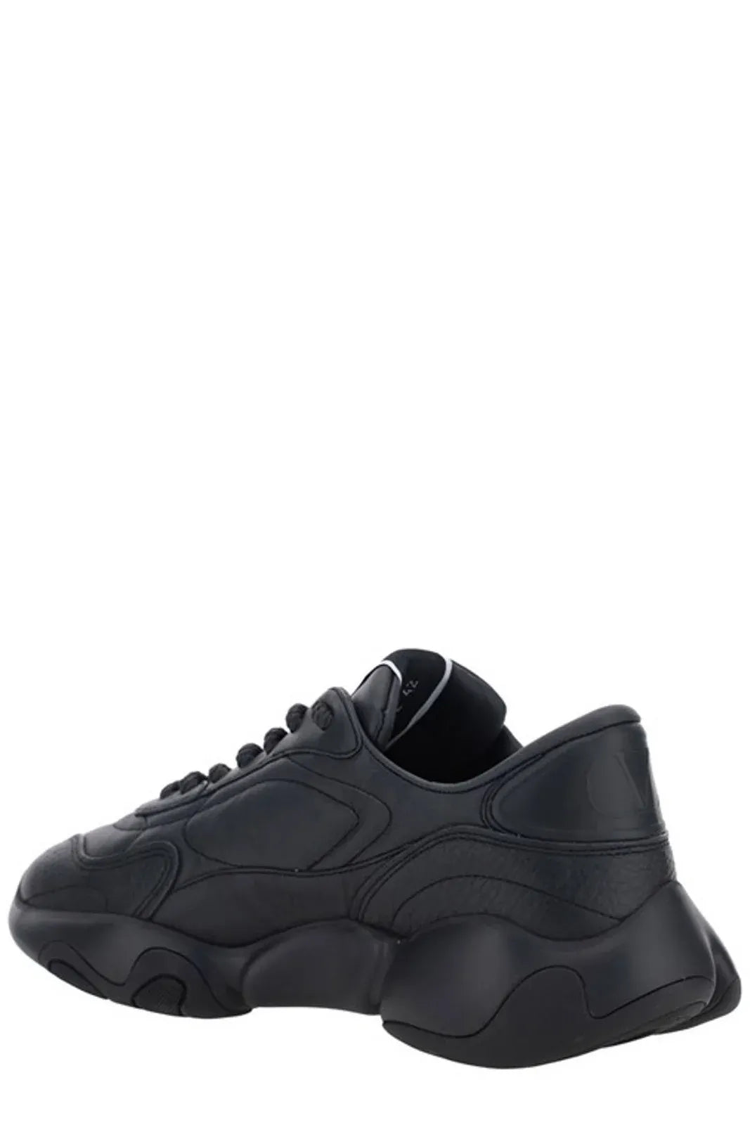 Tênis Valentino Elevated Elegance de couro cano baixo