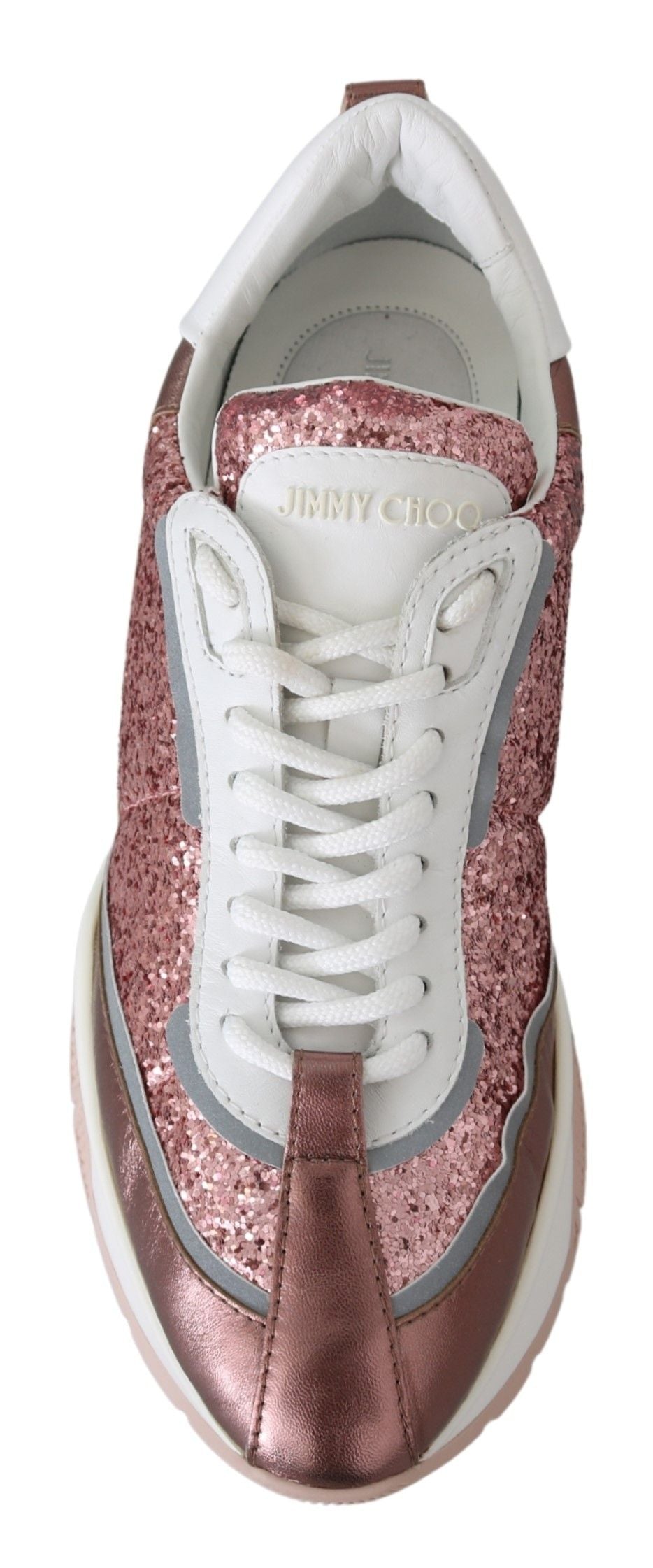 Jimmy Choo Candyfloss Tênis Glitter Euforia