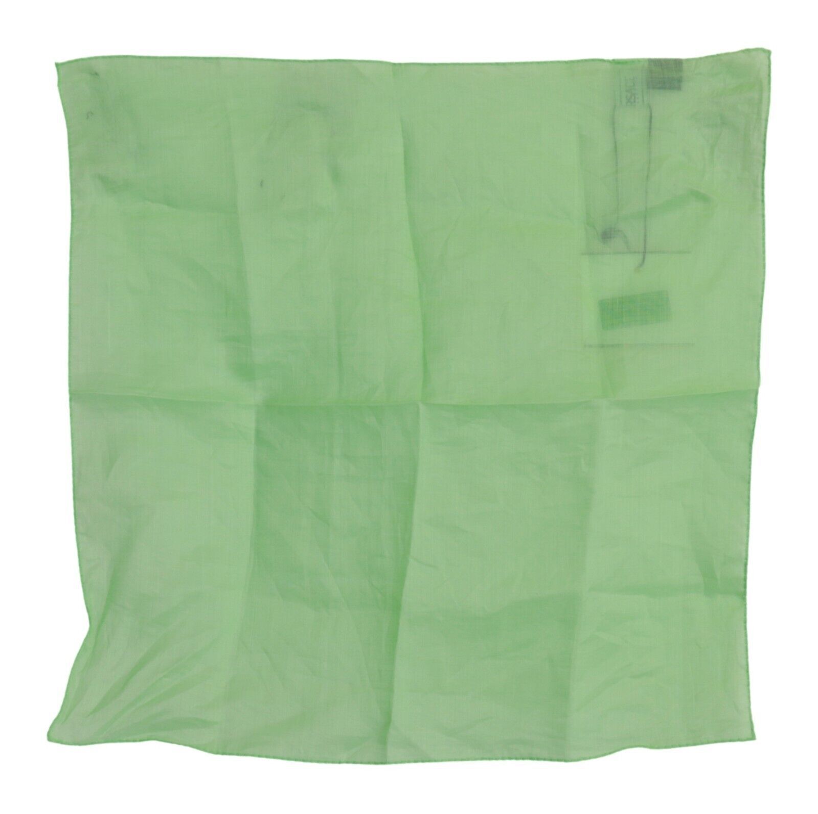 Cachecol de linho verde-maçã elegante Versace