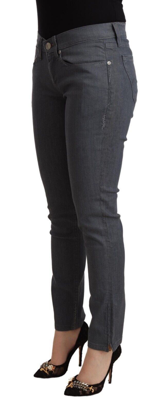 Levi's Chic Slim Fit Cinza Denim Delight