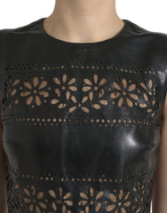 Vestido curto elegante preto com corte em A da Valentino