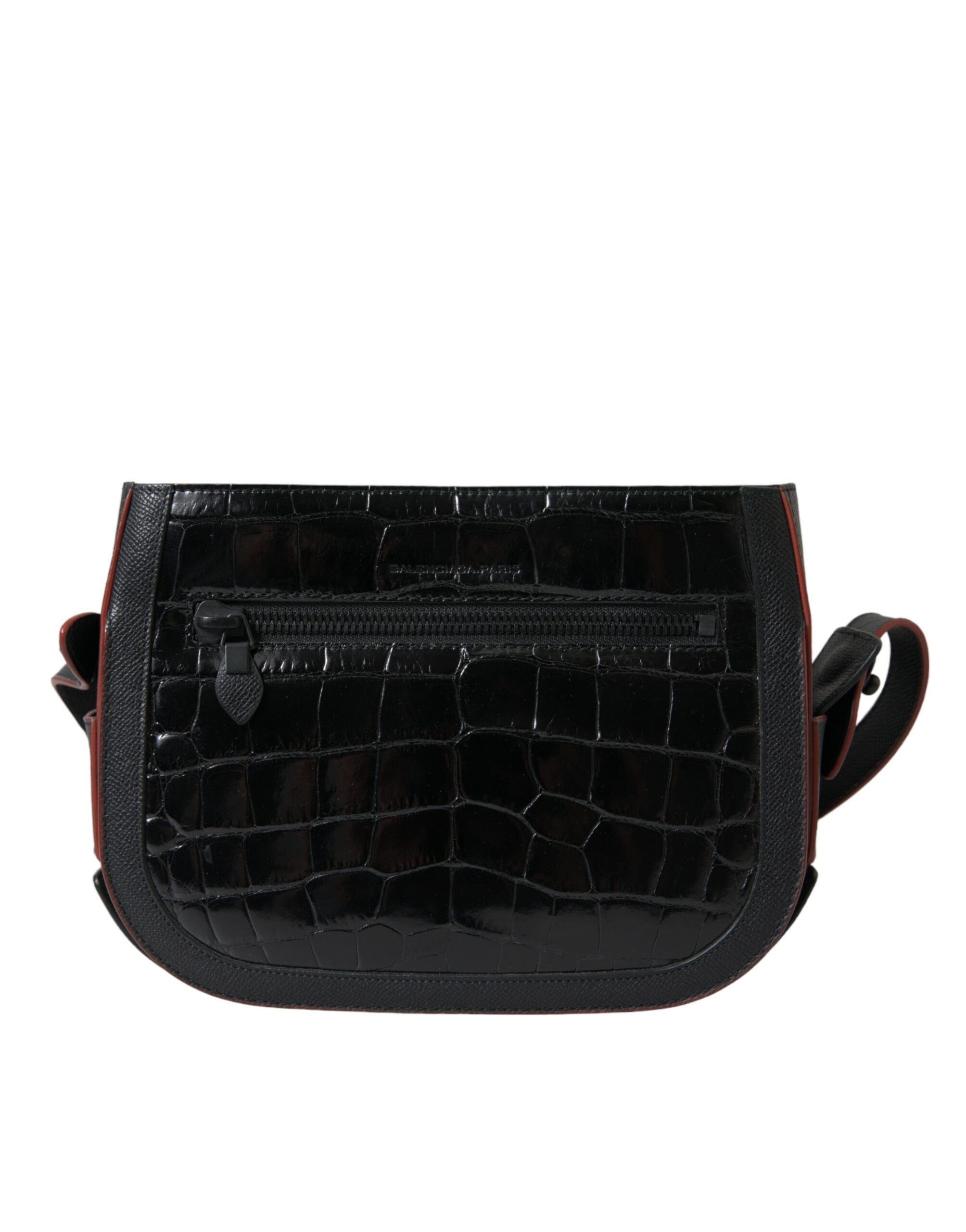 Bolsa Balenciaga Elegante em Couro Exótico para Câmera
