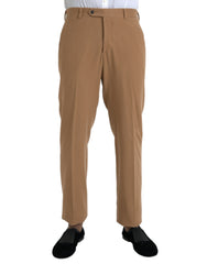 Calça social masculina Prada Bege Cashmere com corte reto