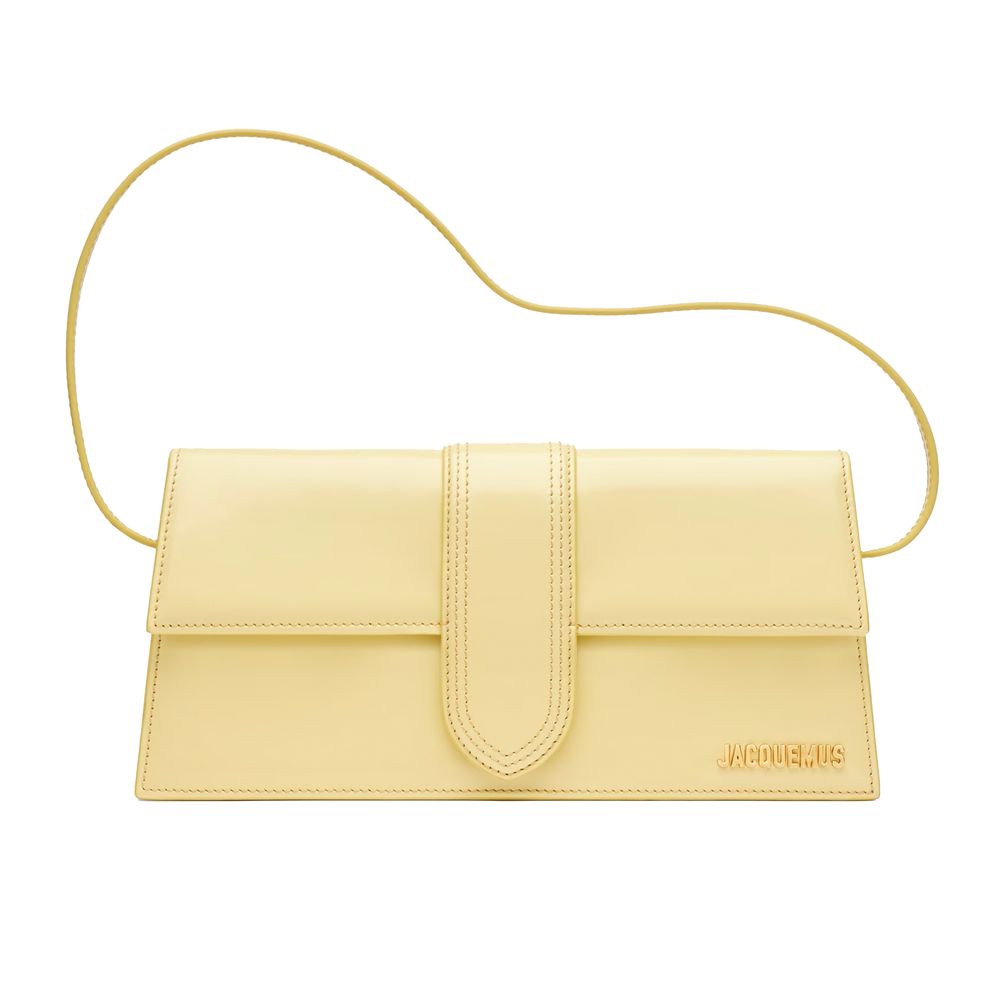 Bolsa de couro amarela Jacquemus
